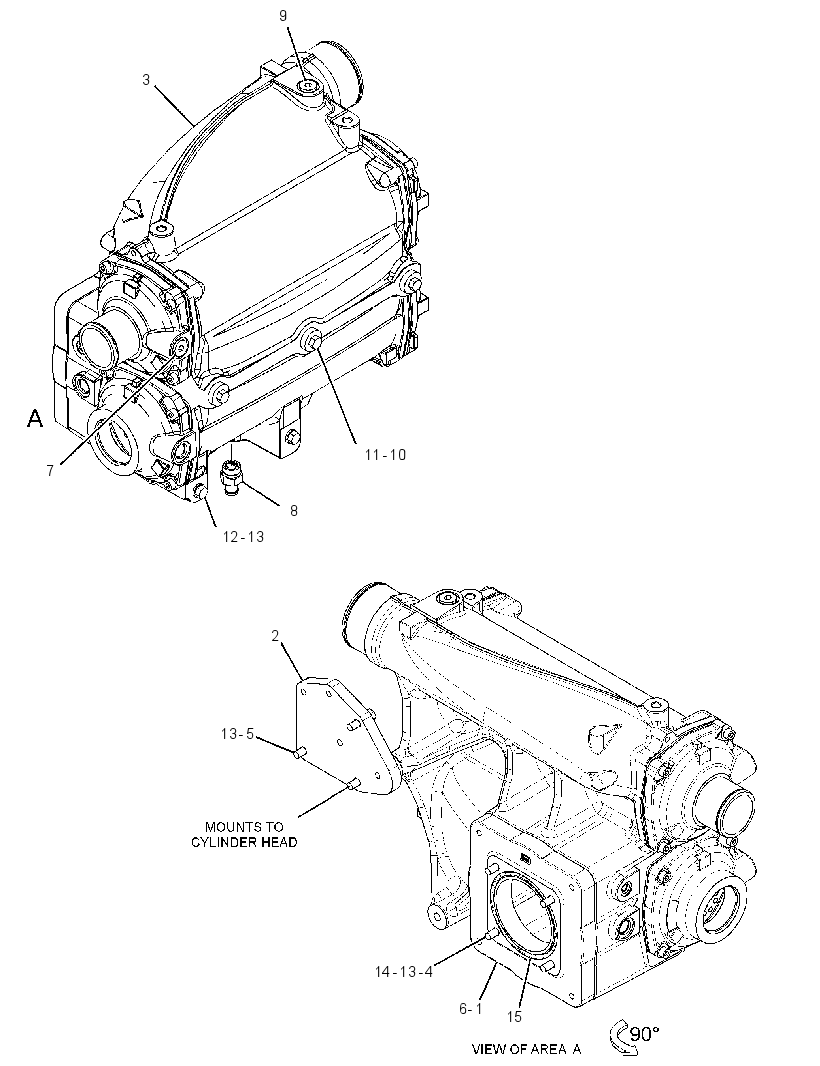 AFTERCOOLER GP-TREATED WATER 3222496 CAT