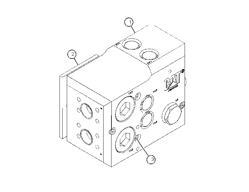 VALVE & MTG GP-STEERING 4261264 CAT