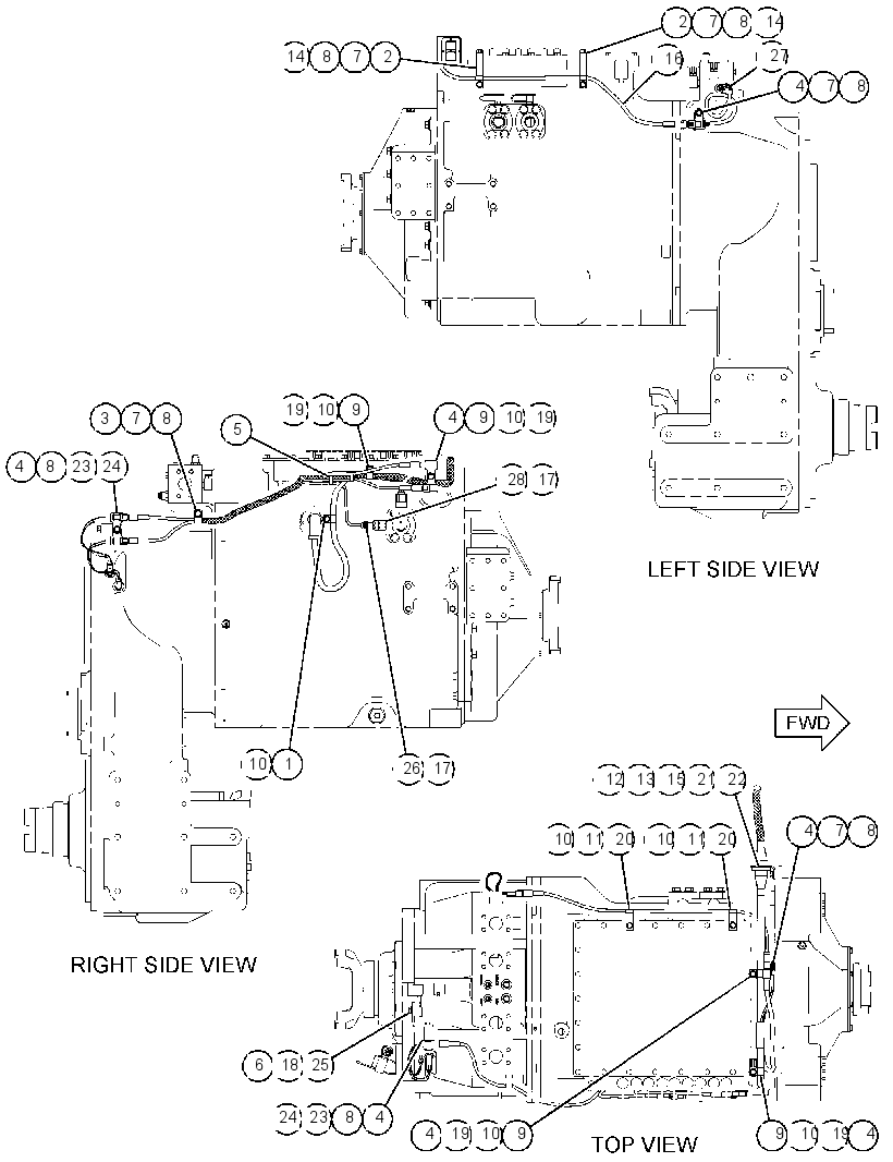 WIRING GP-TRANSMISSION 4306451 CAT