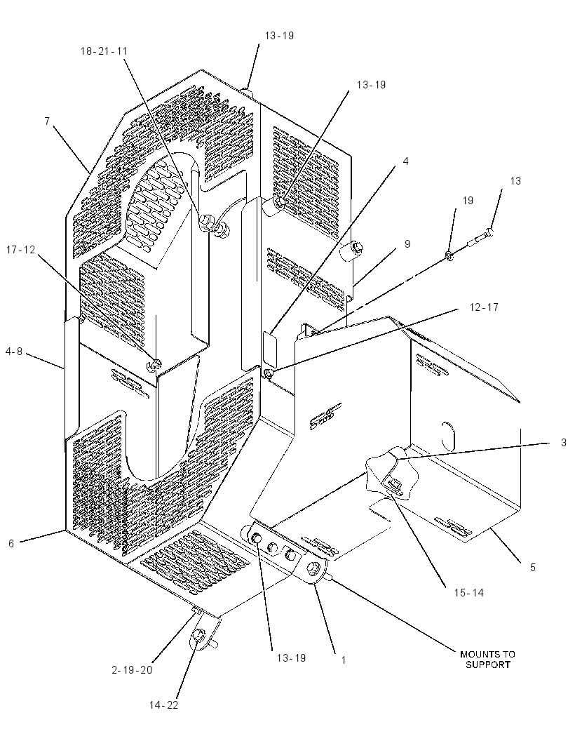 GUARD GP-PULLEY 3533728 CAT