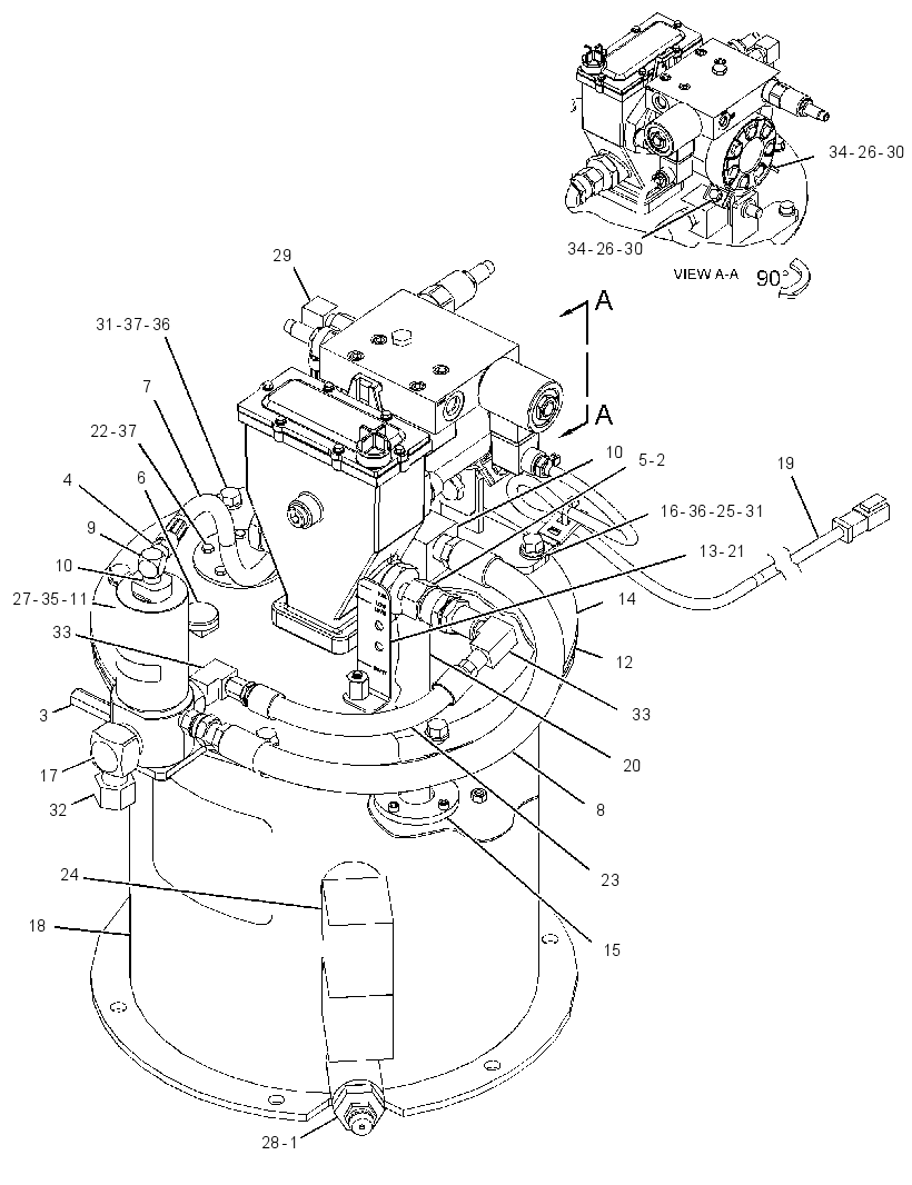 TANK & PUMP GP-LUBRICATION 3772072 CAT