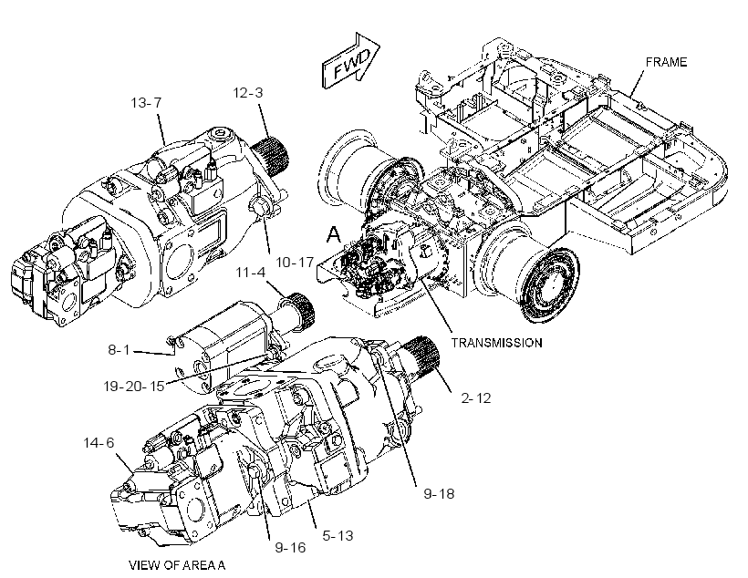 PUMP & MTG GP-ELEVATOR 4209325 CAT