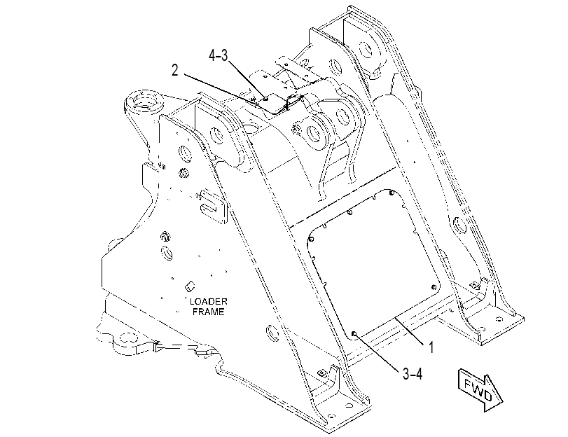 GUARD GP-LOADER FRAME 3599953 CAT