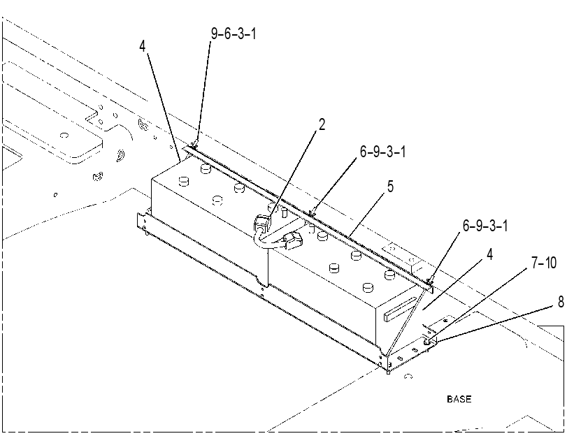 MOUNTING GP-BATTERY 3556630 CAT