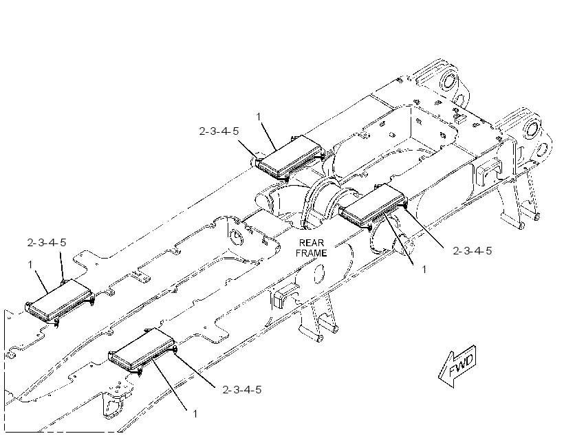 BUFFER GP-DUMP BODY 3793779 CAT