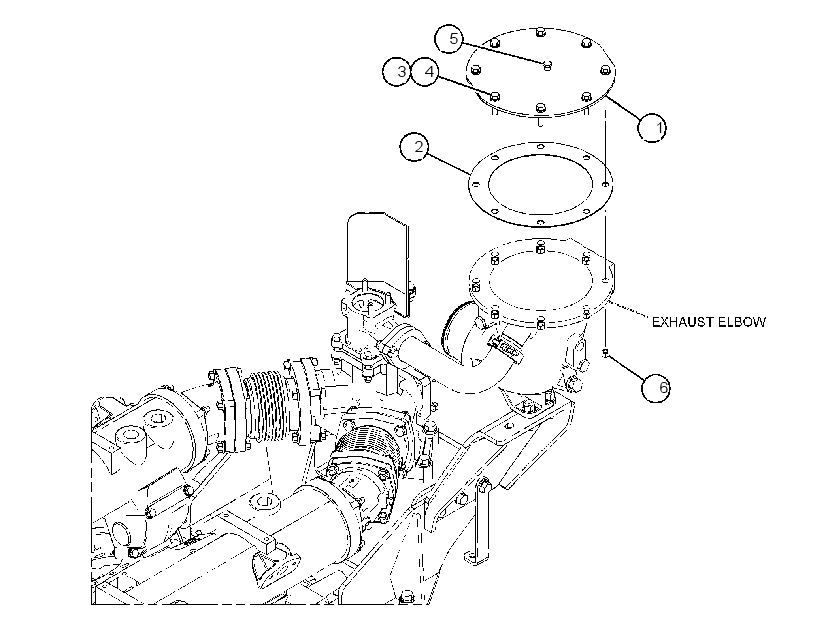 COVER GP-EXHAUST 3814714 CAT