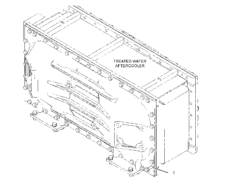 FASTENER GP-AFTERCOOLER 4460228 CAT