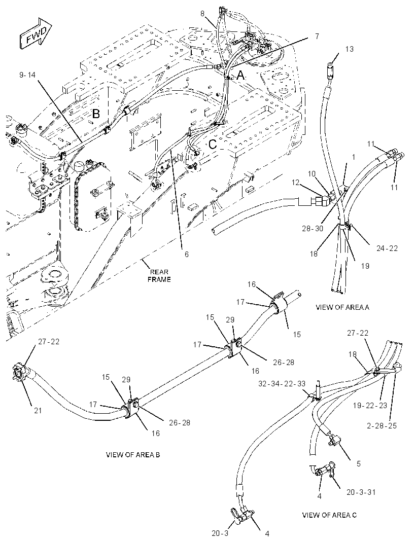 LINES GP-STEERING NEUTRALIZER 3517692 CAT