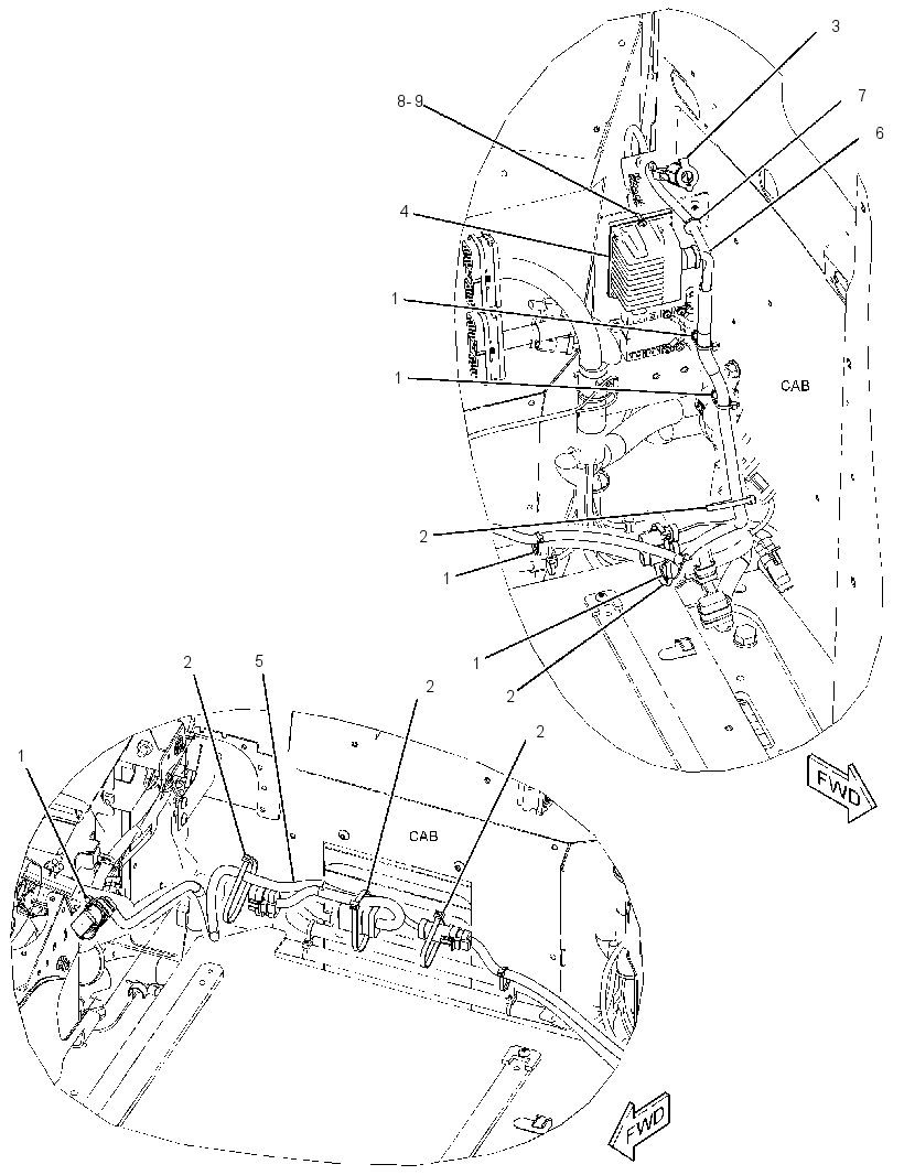 WIRING GP-RADIO 3508147 CAT