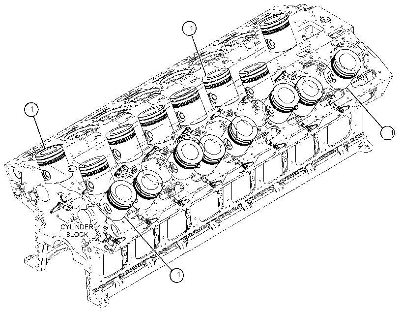 Поршень 3777038 CAT