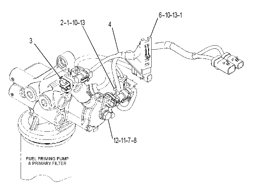 WIRING GP-FUEL PUMP 3748324 CAT