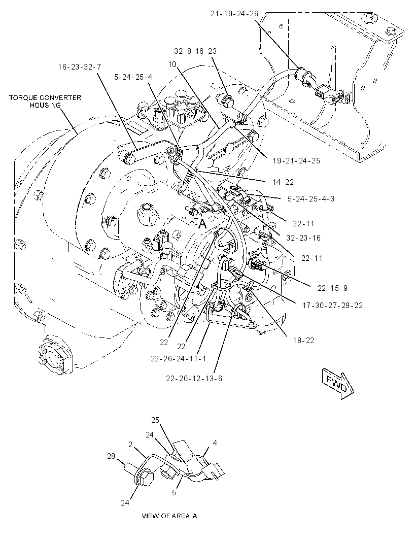 WIRING GP-POWER TRAIN 3475042 CAT