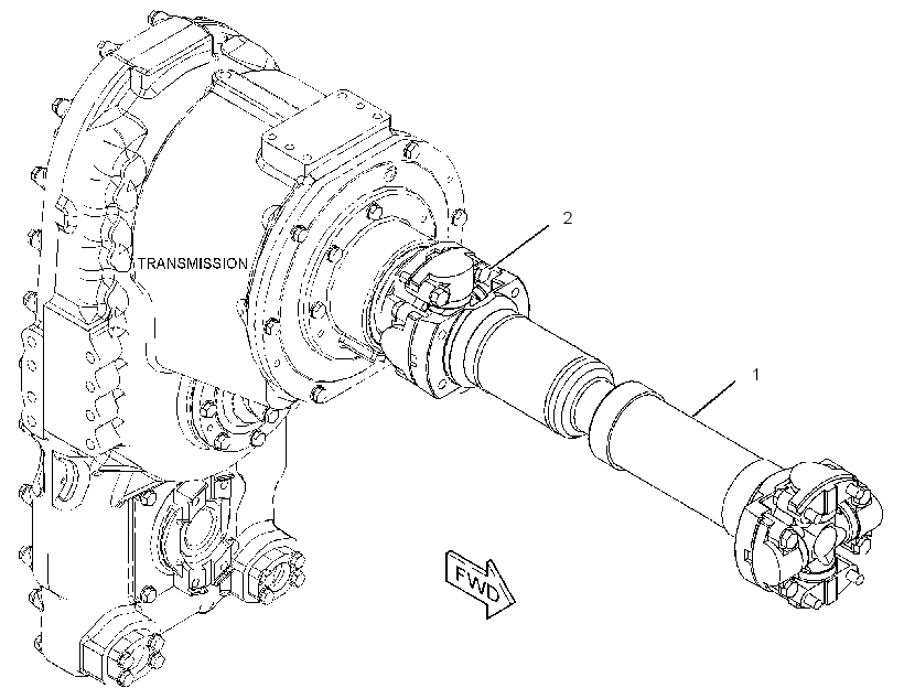 SHAFT GP-MAIN DRIVE 3644094 CAT