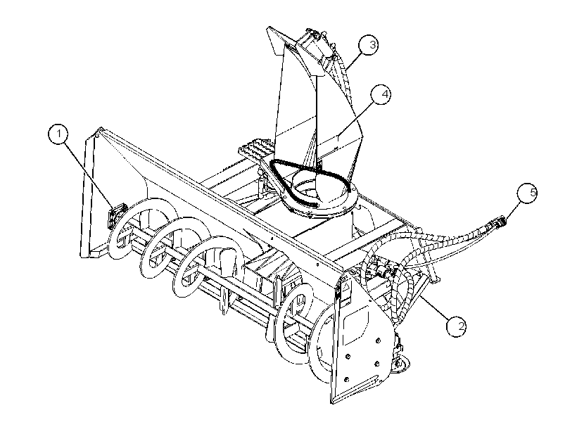 SNOWBLOWER AR 4240431 CAT