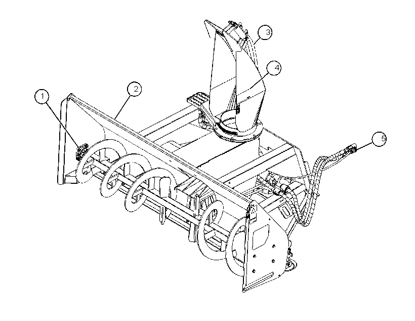 SNOWBLOWER AR 4240432 CAT