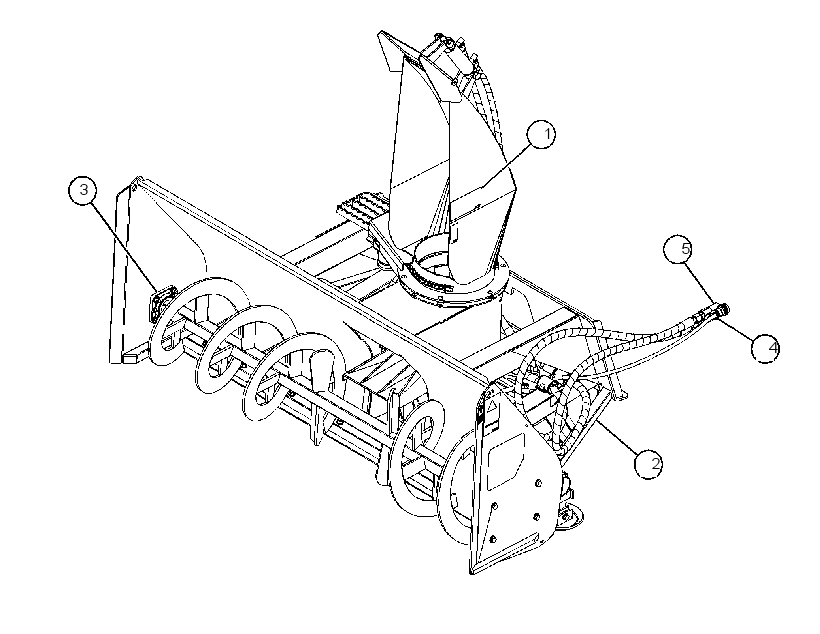 SNOWBLOWER AR 4240433 CAT