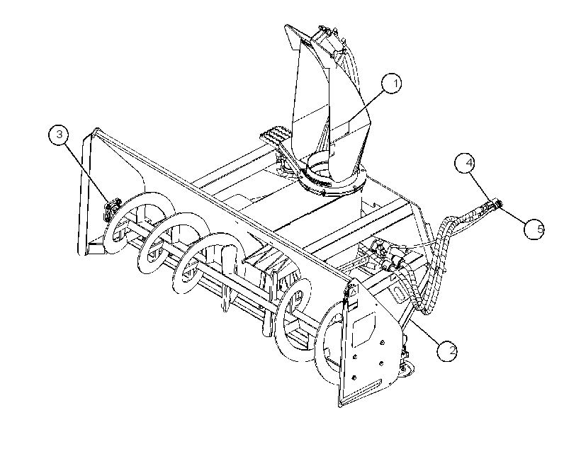 SNOWBLOWER AR 4240434 CAT