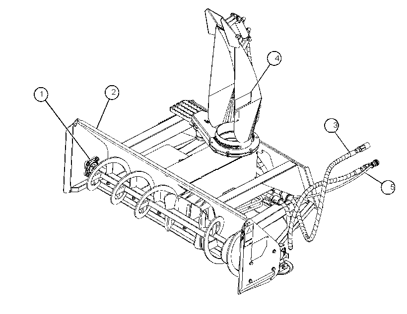 SNOWBLOWER AR 4240430 CAT