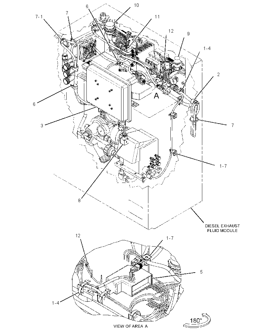 Проводка электронного управления 4472820 CAT