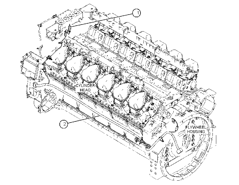 Управление электронное EMCP 4166647 CAT