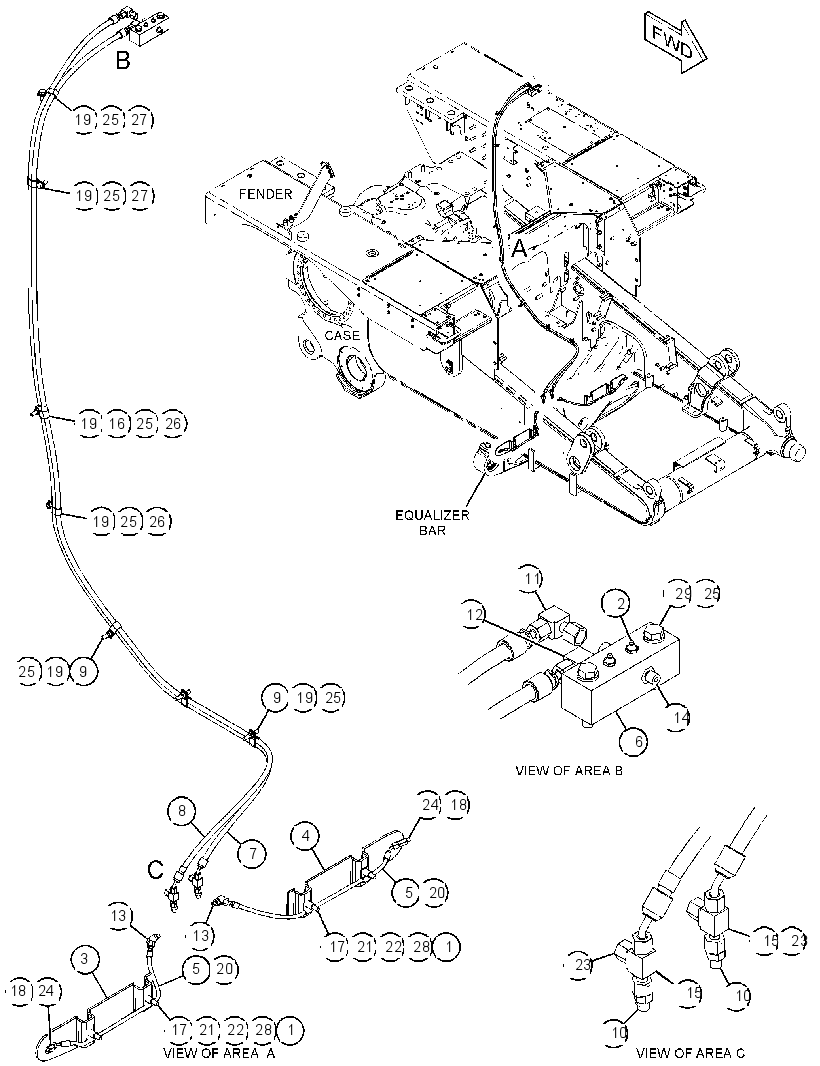 LUBRICATION GP-EQUALIZER BAR 3596412 CAT