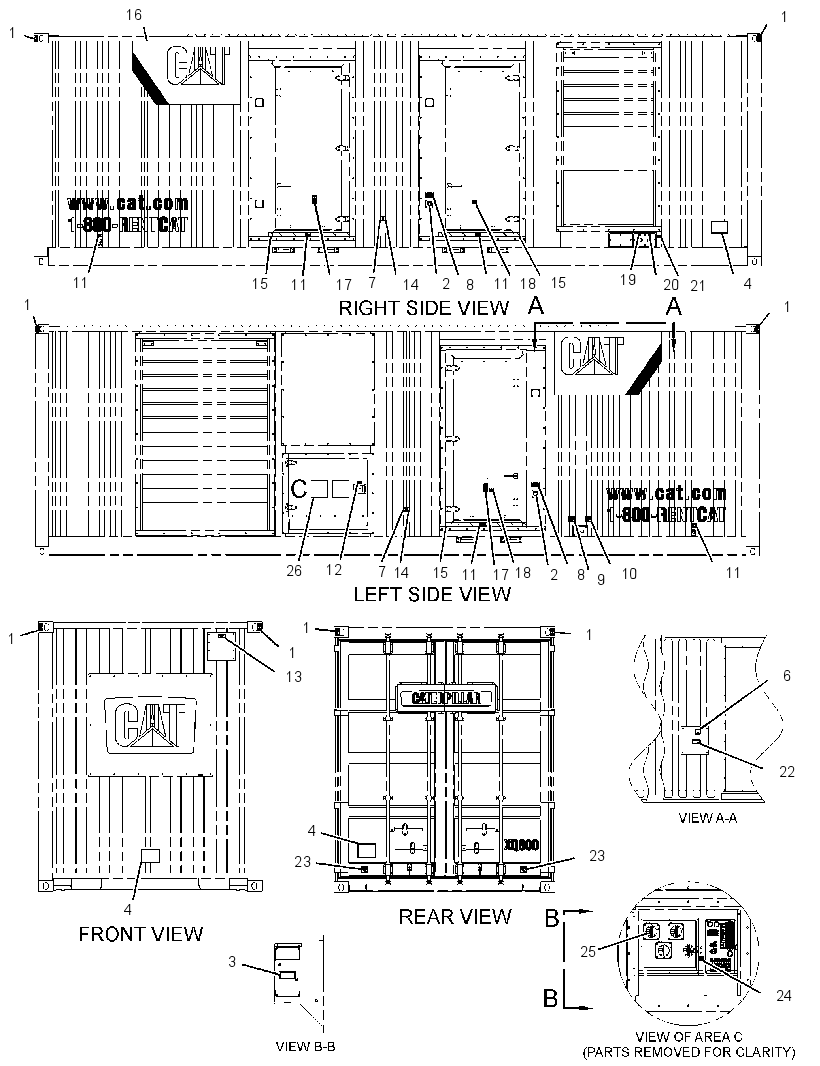 Плёнка 3714189 CAT