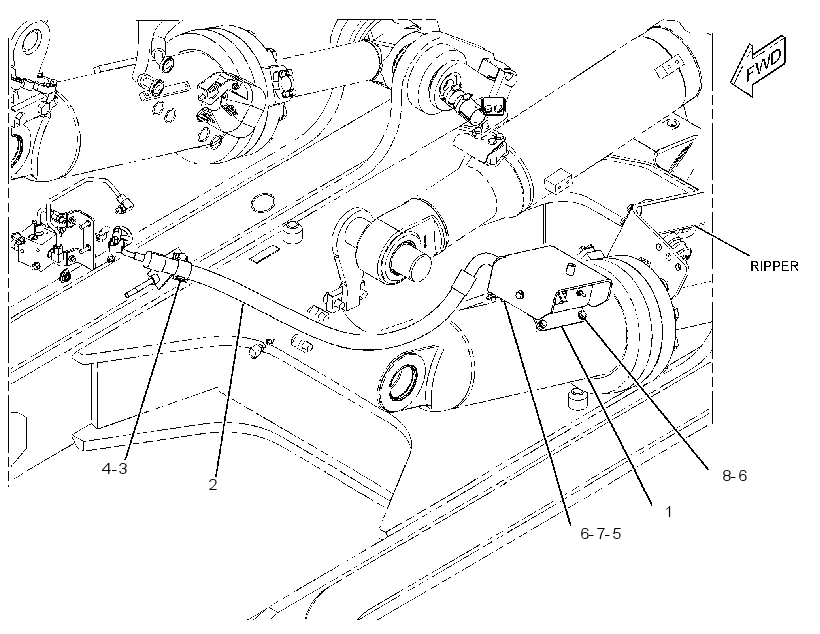 WIRING GP-SERVICE CENTER 3805291 CAT