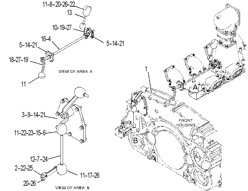 CONTROL GP-CARBURETOR 3852500 CAT