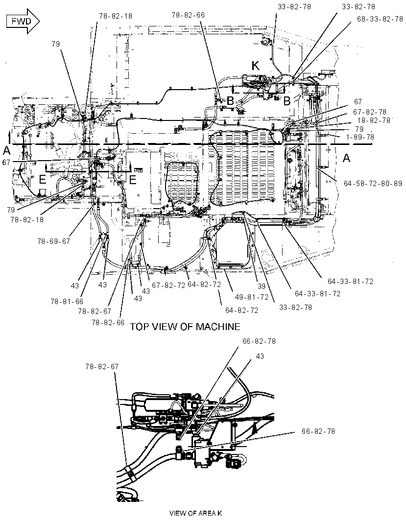LINES GP-FIRE SUPPRESSION 4428661 CAT