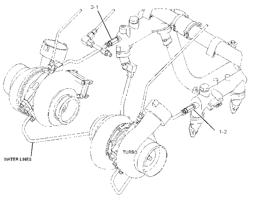 FITTING GP-WATER LINES 4341416 CAT