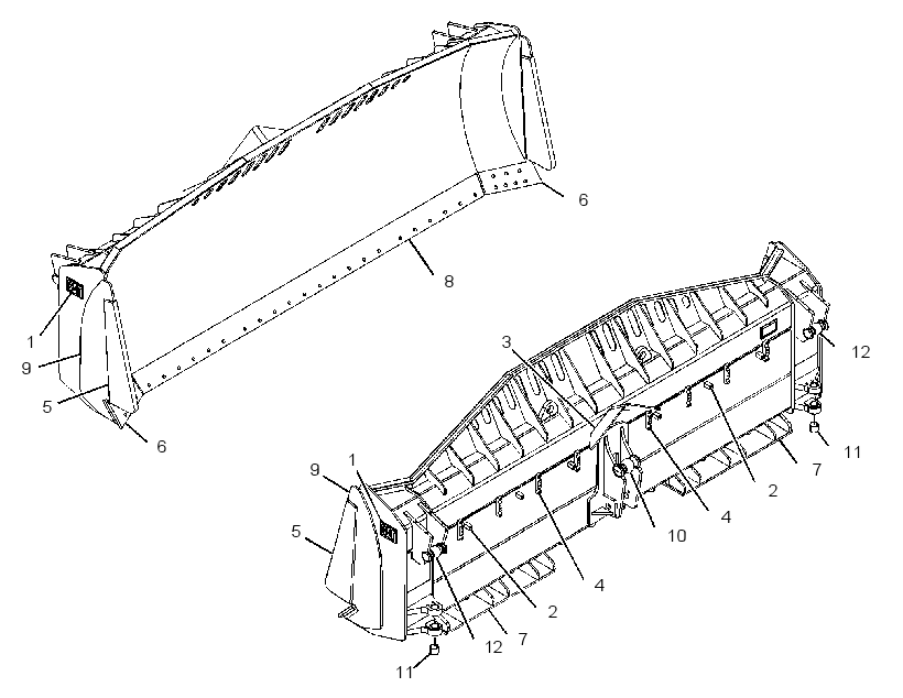BLADE AS-SEMI-UNIVERSAL 4334063 CAT