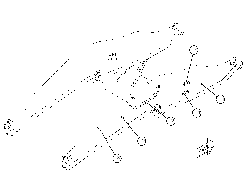 BOSS GP-LIFT ARM 3811683 CAT