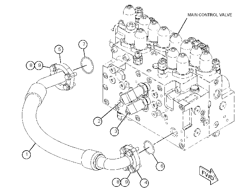 LINES GP-CONTROL 4222831 CAT