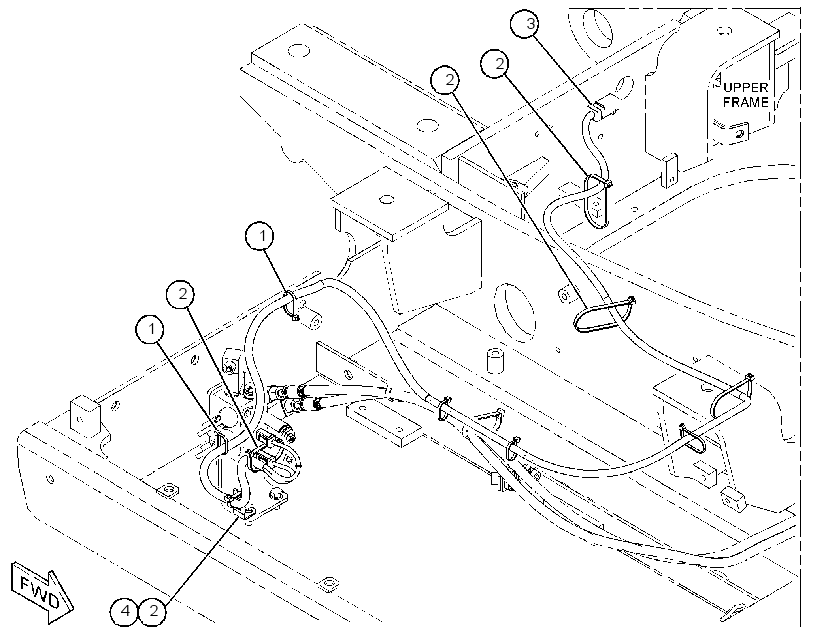 WIRING GP-MEDIUM PRESSURE 3690243 CAT