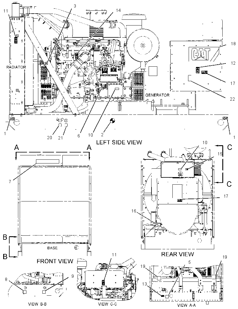 Плёнка 3854690 CAT