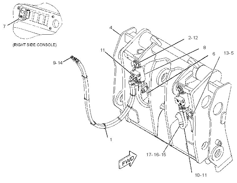 KIT-QUICK COUPLER 3745790 CAT
