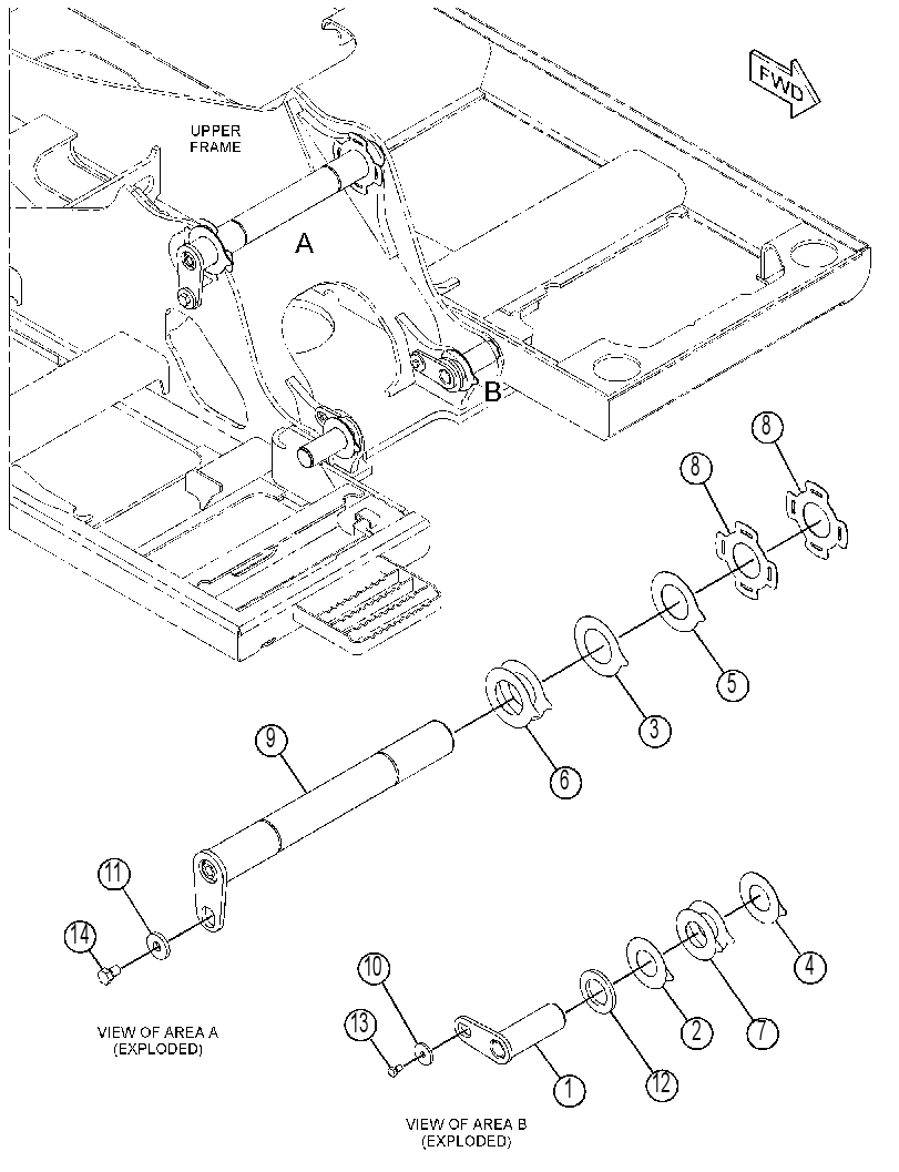 PIN GP-EXCAVATOR 3938009 CAT