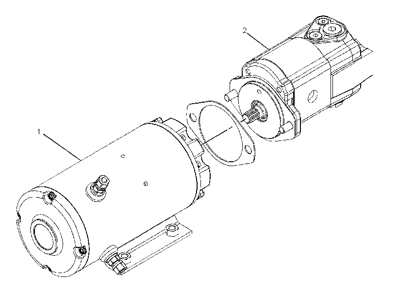 PUMP & MOTOR GP-SEC STEERING 4322727 CAT