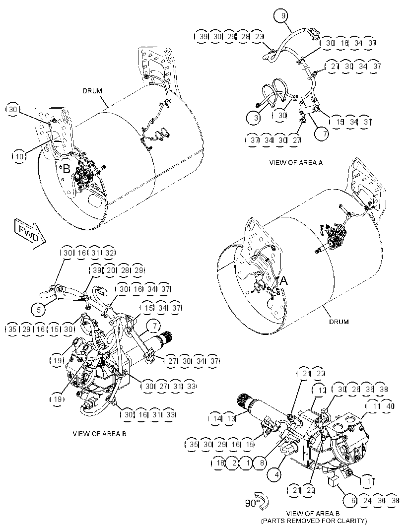 MOTOR & MTG GP-VIBRATORY 4387292 CAT