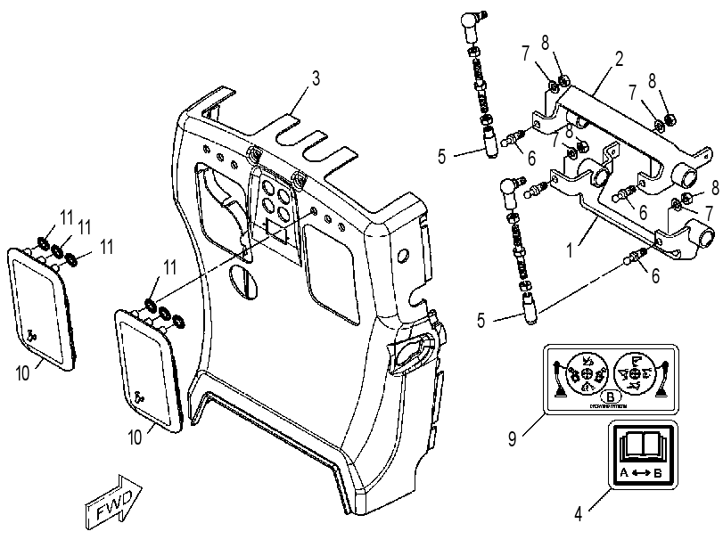 KIT-HARDWARE 4237447 CAT
