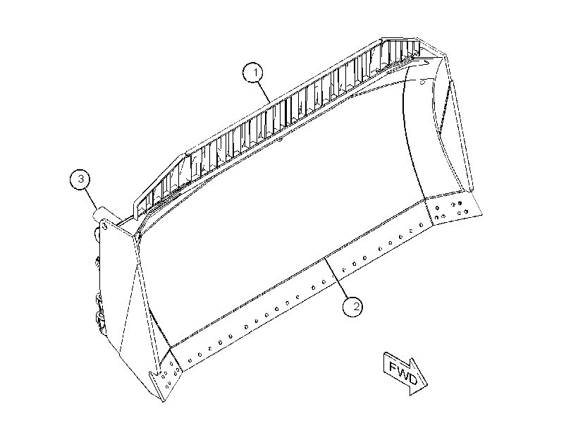 BLADE AS-SEMI-UNIVERSAL 3466932 CAT