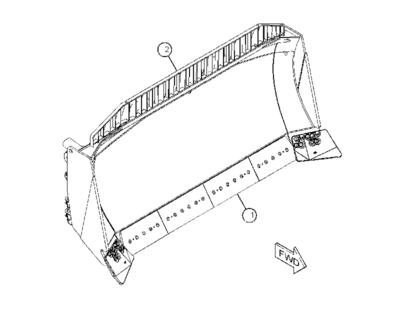 BLADE & EDGE GP-SEMI-UNIVERSAL 3466933 CAT