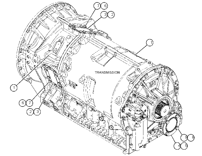 COVER GP-TRANSMISSION 4246117 CAT