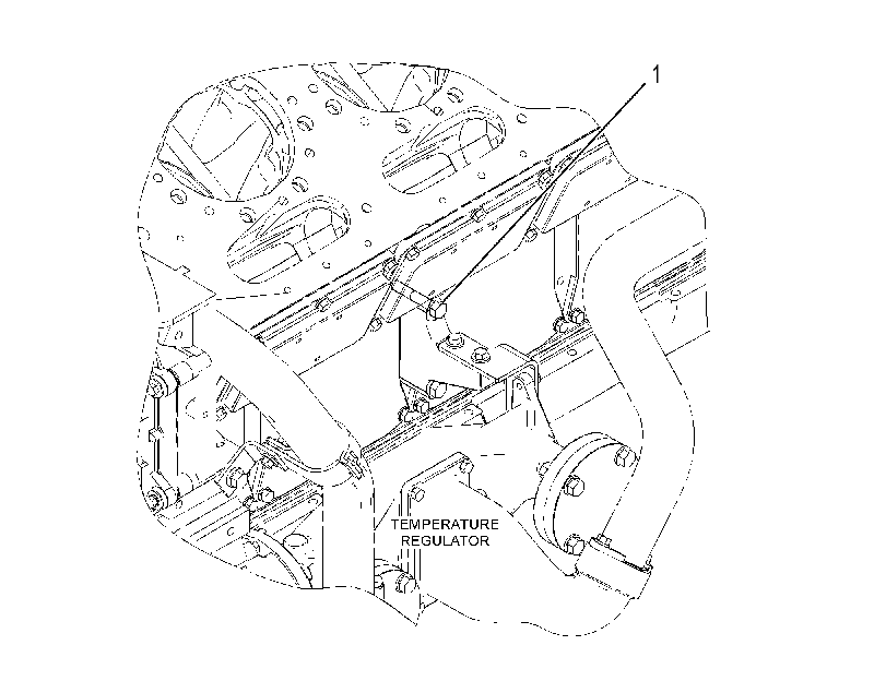 FASTENER GP-REGULATOR HOUSING 4381103 CAT
