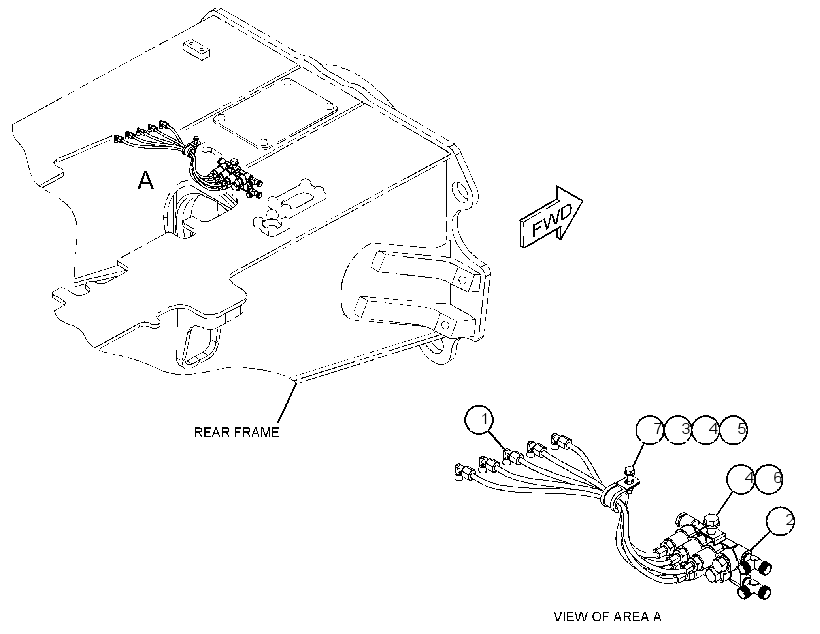 Трубопроводы смазки 3950099 CAT