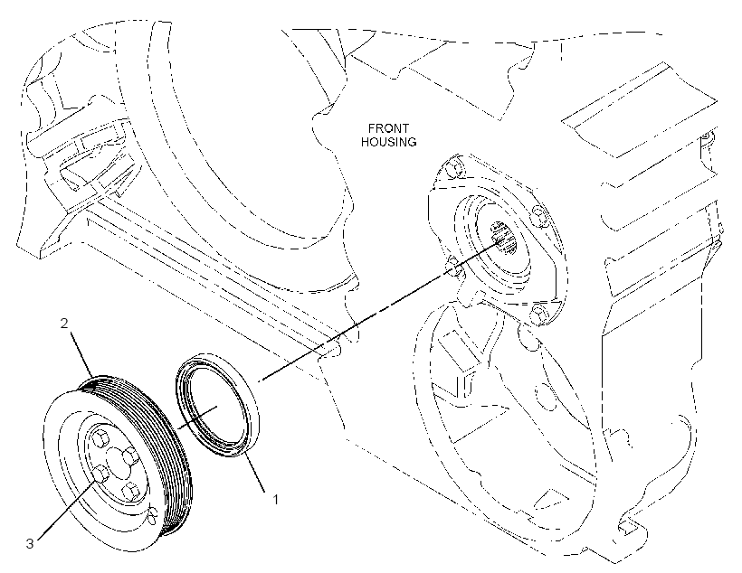 PULLEY GP-ALTERNATOR 3834057 CAT