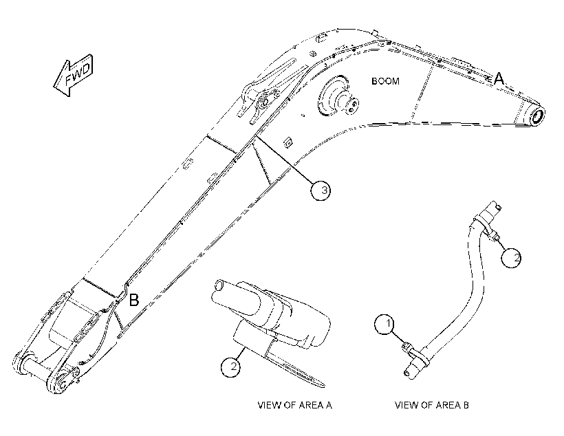 WIRING GP-BOOM 2832623 CAT