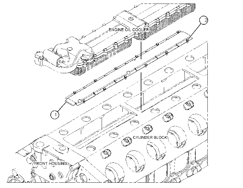BAFFLE GP 4369126 CAT