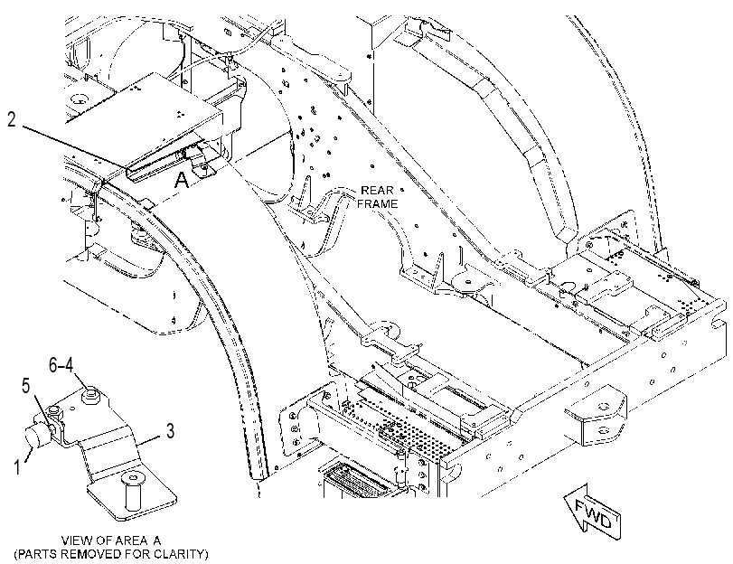 SUPPORT GP-FENDER 4305126 CAT