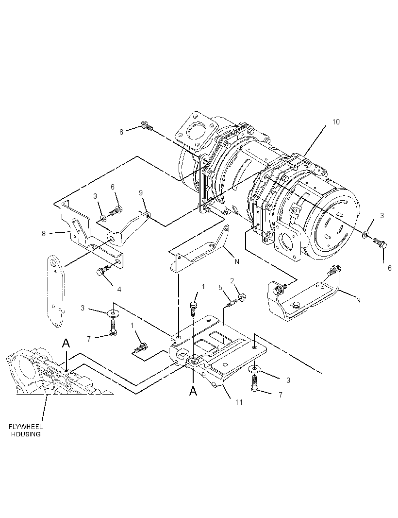 FILTER & MTG GP-DPF 4372561 CAT